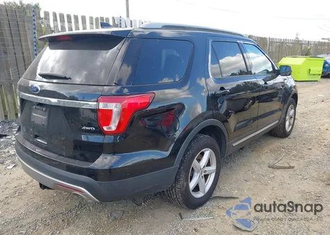 2017 Ford Explorer Xlt z USA, uszkodzony, nr VIN 1FM5K8D80HGD14647